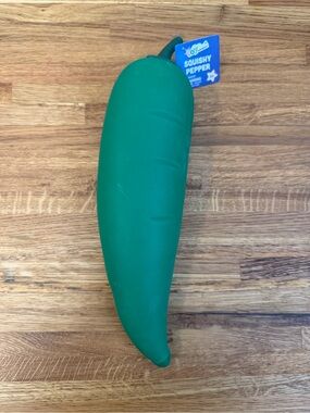Toymendous Jumbo Green Pepper Squishy Jalapeño Squeezy Sensory